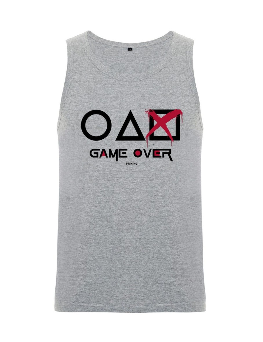 Friking Game Over Squid - 261 | Camisetas De Tirantes