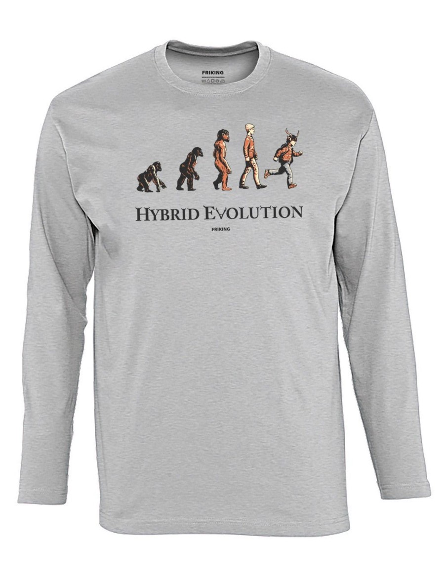 Friking Hybrid Evolution - 96 | Camisetas Manga Larga Hombre