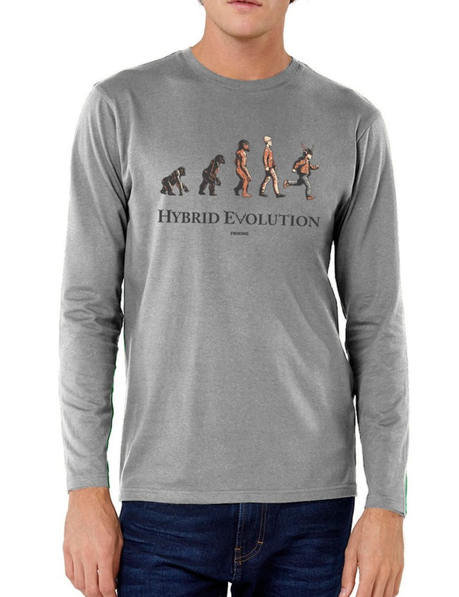 Friking Hybrid Evolution - 96 | Camisetas Manga Larga Hombre